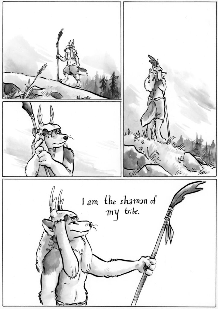 Spirit Animal | A comic by Cervelet