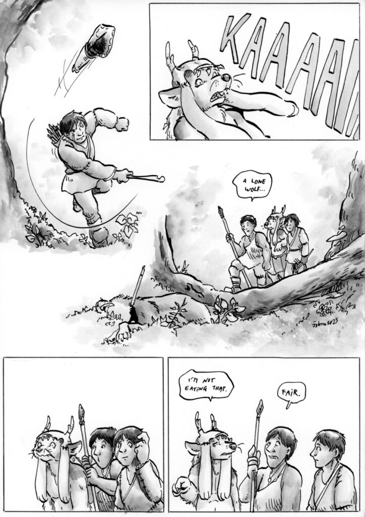 Spirit Animal | A comic by Cervelet