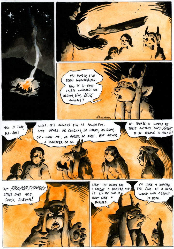 Spirit Animal | A comic by Cervelet